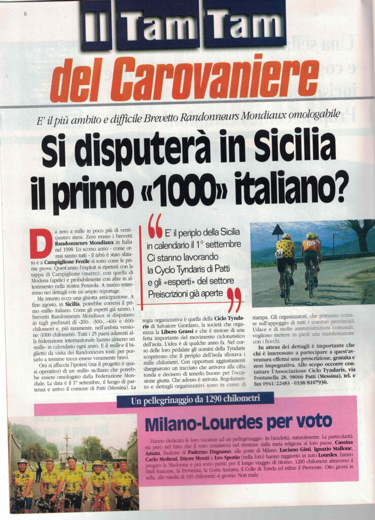 Sicilia No Stop - Randonnée Ciclismo Palermo